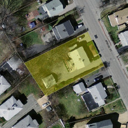 35 Bridge St, Newton MA  02458-1103 aerial view