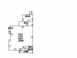 35 Aberdeen St, Newton MA  02461-1801 floor plan