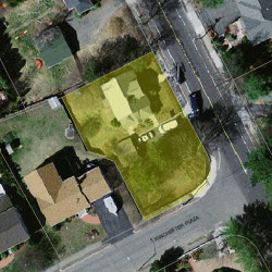 321 Winchester St, Newton MA 02461-2020 aerial view