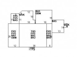 18 Moffat Rd, Newton MA  02468-1113 floor plan