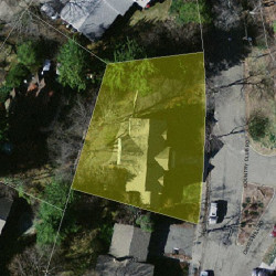 195 Country Club Rd, Newton MA 02459-3118 aerial view