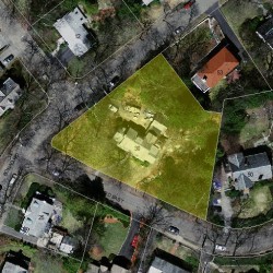 30 Colbert Rd, Newton MA 02465-2907 aerial view