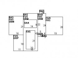 655 Centre St, Newton MA  02458-2341 floor plan