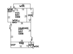 56 Columbus St, Newton MA 02461-1439 floor plan