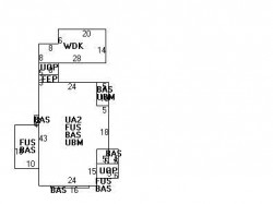 261 Commonwealth Ave, Newton MA  02459 floor plan