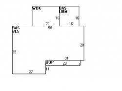 197 Linwood Ave, Newton MA  02460-1431 floor plan
