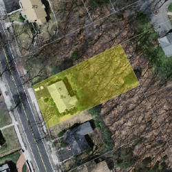 284 Winchester St, Newton MA  02461-2034 aerial view