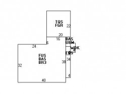 11 Quinobequin Rd, Newton MA  02462-1445 floor plan