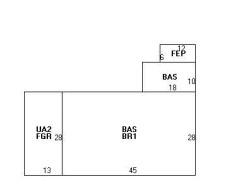 94 Elinor Rd, Newton MA  02461-1835 floor plan