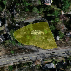 9 The Ledges Rd, Newton MA  02459-2072 aerial view