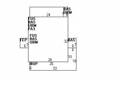 309 Langley Rd, Newton MA 02459-2349 floor plan