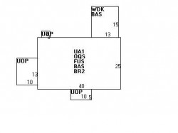 76 Arlington St, Newton MA  02458-2440 floor plan