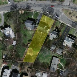 432 Wolcott St, Newton MA 02466-1514 aerial view