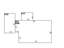 36 Wiswall Rd, Newton MA 02459-3511 floor plan