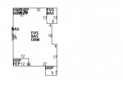 2 Nottingham St, Newton MA  02459-1613 floor plan