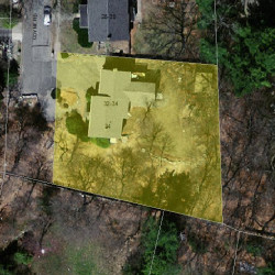 32 Coyne Rd, Newton MA 02468-1039 aerial view