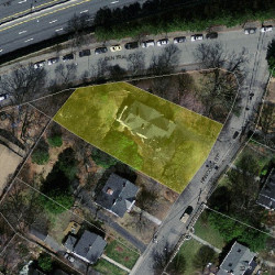 25 Hancock St, Newton MA 02466-2308 aerial view