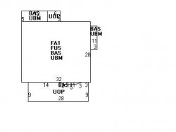 314 Lowell Ave, Newton MA  02460-2153 floor plan