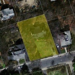 175 Mount Vernon St, Newton MA 02465-2516 aerial view