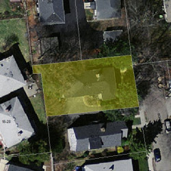 16 Bonwood St, Newton MA 02460-2230 aerial view