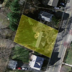 425 Parker St, Newton MA 02459-2604 aerial view