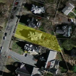 56 Eldredge St, Newton MA 02458-2017 aerial view