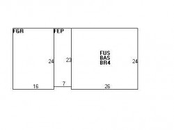 50 Upham St, Newton MA  02465-1520 floor plan