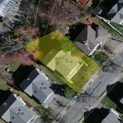 17 Tanglewood Rd, Newton MA 02459-2849 aerial view