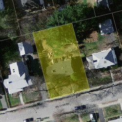 61 Halcyon Rd, Newton MA 02459-2431 aerial view