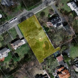 80 Temple St, Newton MA 02465-2307 aerial view