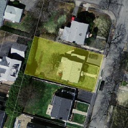 38 Lindbergh Ave, Newton MA  02465-1651 aerial view