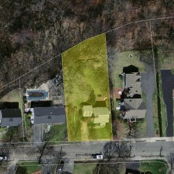 49 Staniford St, Newton MA  02466-1108 aerial view