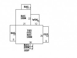 150 Moffat Rd, Newton MA  02468-1132 floor plan