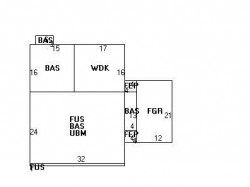 17 Hagen Rd, Newton MA  02459-2729 floor plan