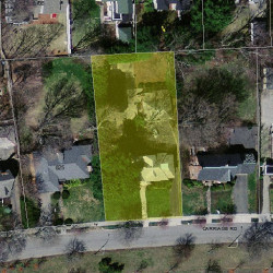 819 Commonwealth Ave, Newton MA 02459-1018 aerial view