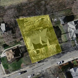 203 Newtonville Ave, Newton MA 02458-1828 aerial view