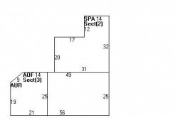 58 Crafts St, Newton MA  02458-1249 floor plan