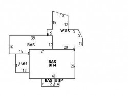 36 Swallow Dr, Newton MA  02462-1306 floor plan