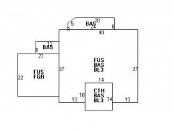 18 Fox Hill Rd, Newton MA 02459-3027 floor plan