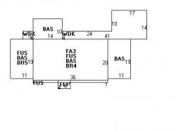 128 Dane Hill Rd, Newton MA  02461-2019 floor plan