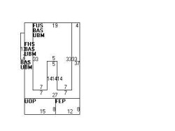 124 Brackett Rd, Newton MA  02458-2614 floor plan