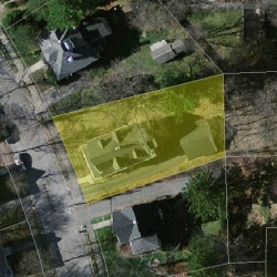 32 Oxford Rd, Newton MA 02459-2405 aerial view