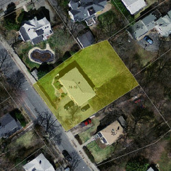 16 Parsons St, Newton MA 02465-2136 aerial view