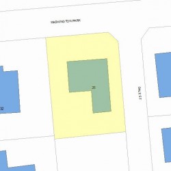 26 Washington Park, Newton MA  02460-1922 plot plan