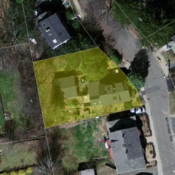 29 Woodbine Ter, Newton MA 02466-1820 aerial view
