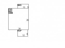 15 Upham St, Newton MA  02465-1519 floor plan