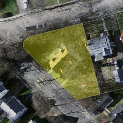 90 Clark St, Newton MA  02459-2459 aerial view