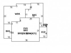 75 Nehoiden Rd, Newton MA 02468-1925 floor plan