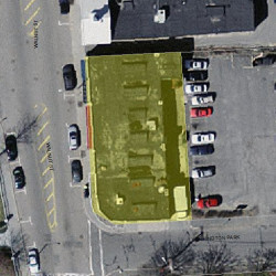 338 Walnut St, Newton MA  02460-1923 aerial view