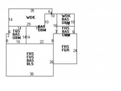 39 Waban Ave, Newton MA 02468-2134 floor plan